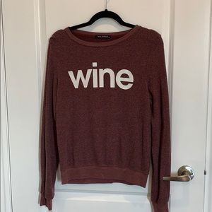 Amazing condition Wildfox cozy longsleeve/crew